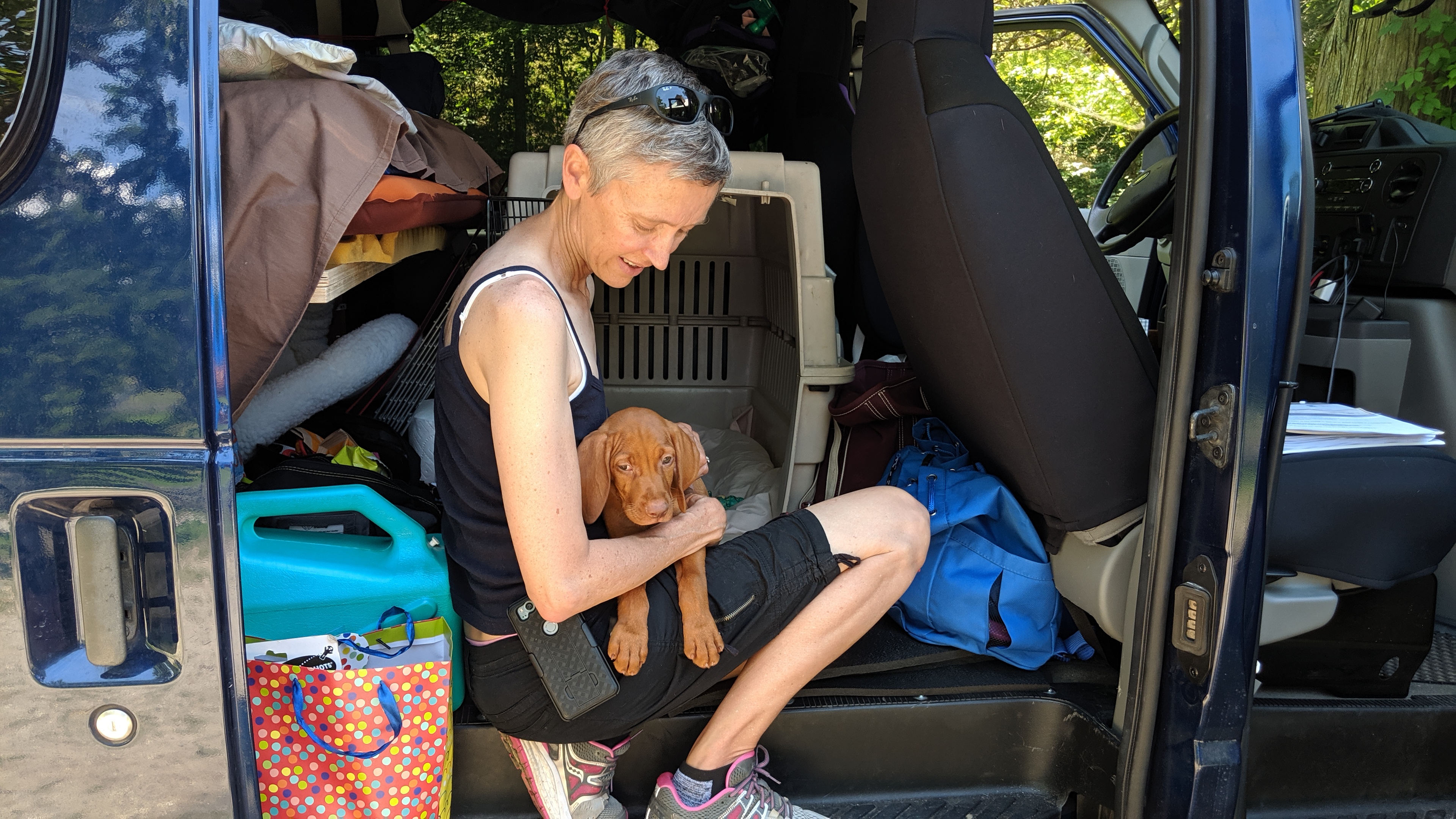 Car travel tips when picking up a puppy from a breeder